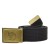 Pasek do spodni Fjällräven Canvas Brass 77297 - Black (550)