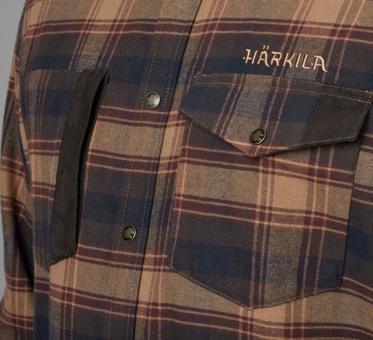 Koszula Härkila Aivak LS - Burgundy (4).jpg