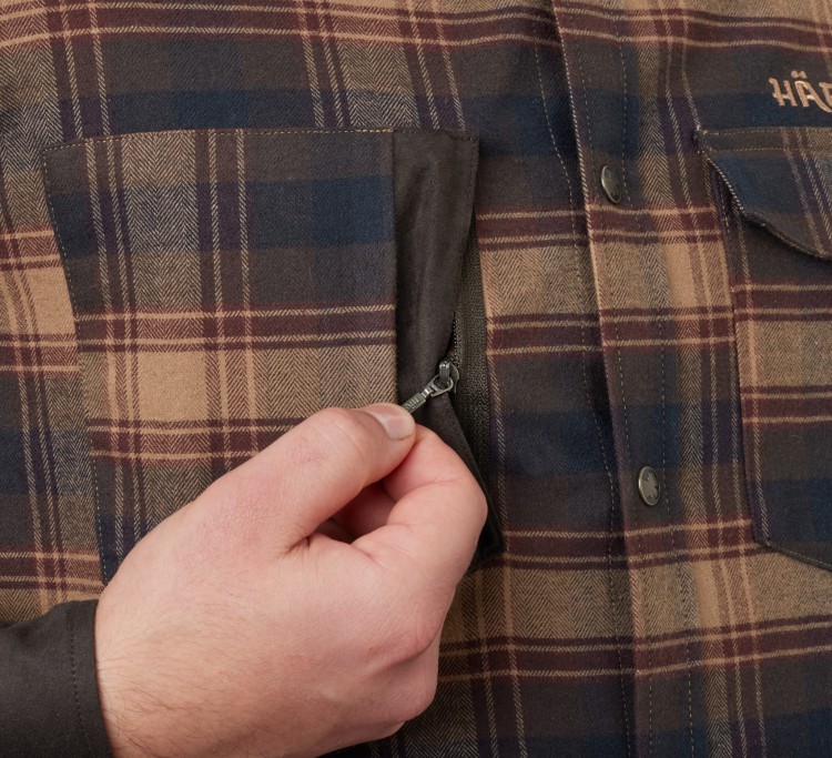 Koszula Härkila Aivak LS - Burgundy (5).jpg