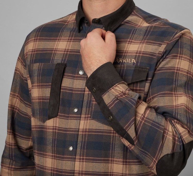 Koszula Härkila Aivak LS - Burgundy (8).jpg