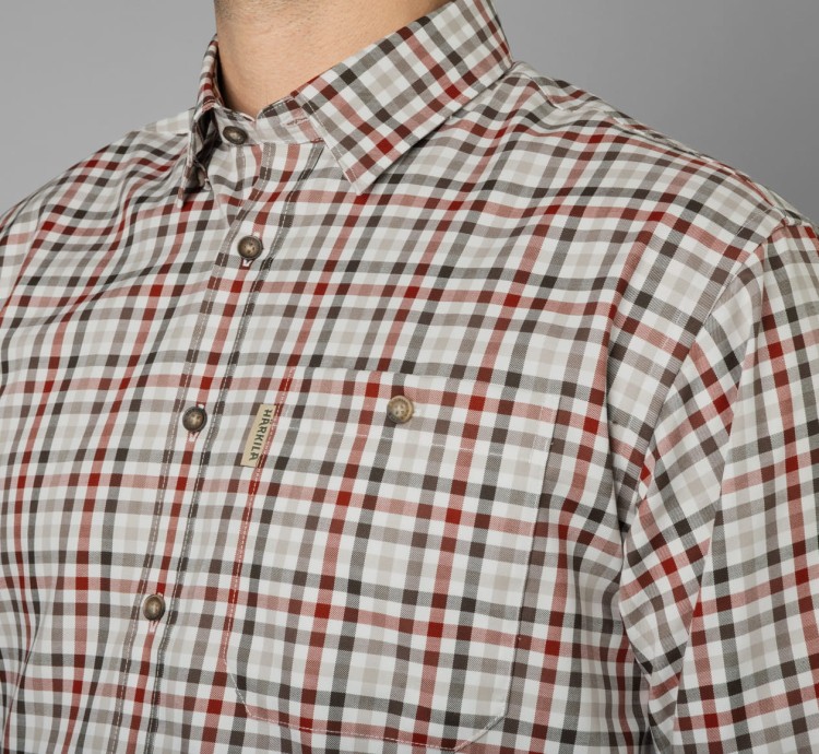 Koszula Härkila Milford LS - Bloodstone Red;White (4).jpg