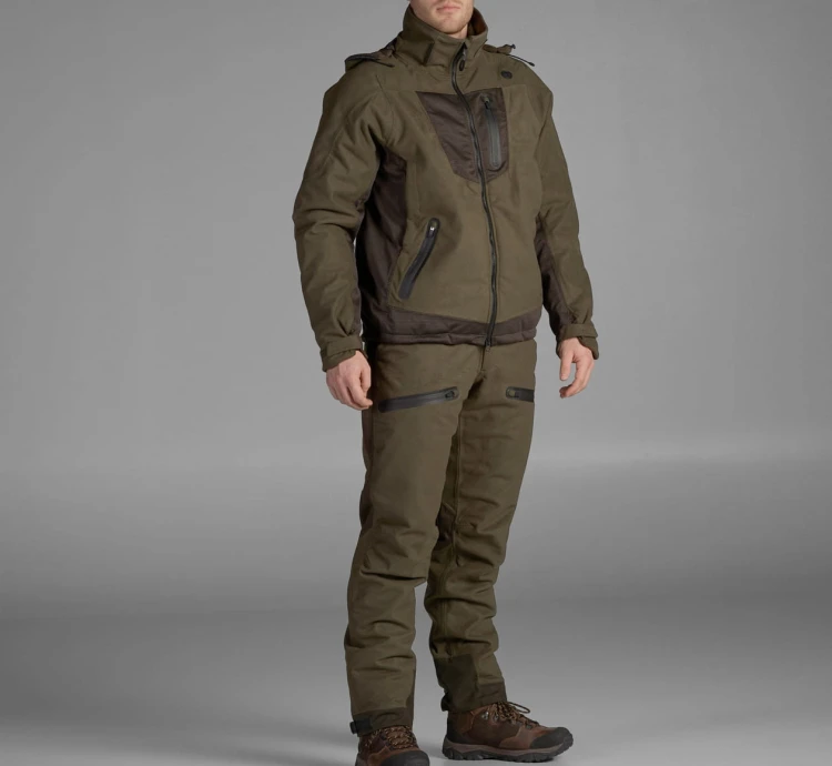 Spodnie Seeland Climate Hybrid - Pine Green