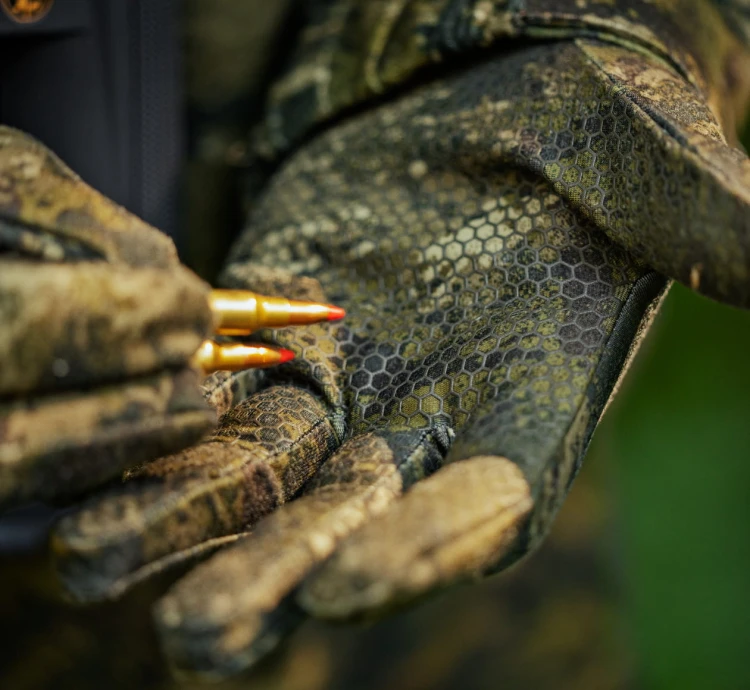 Rękawiczki Seeland Scent Control Camo - InVis Green