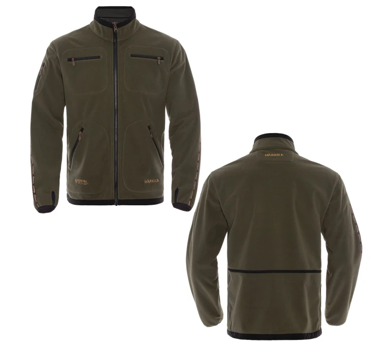 Bluza dwustronna Härkila Kamko - Green/Bordeaux