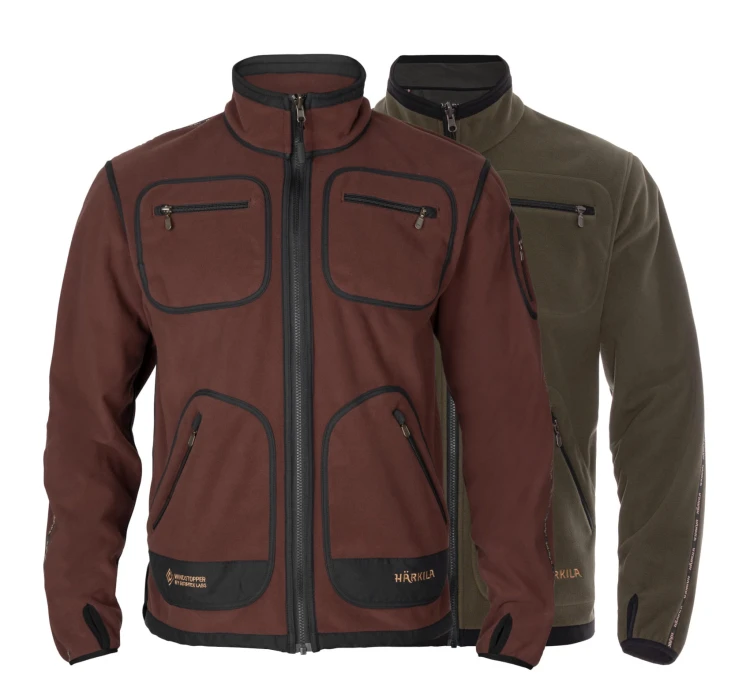Bluza dwustronna Härkila Kamko - Green/Bordeaux