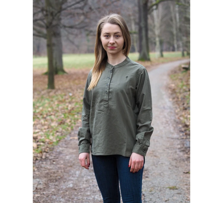 Koszula damska Pinewood Värnamo Tunic 3098 - Mid Green