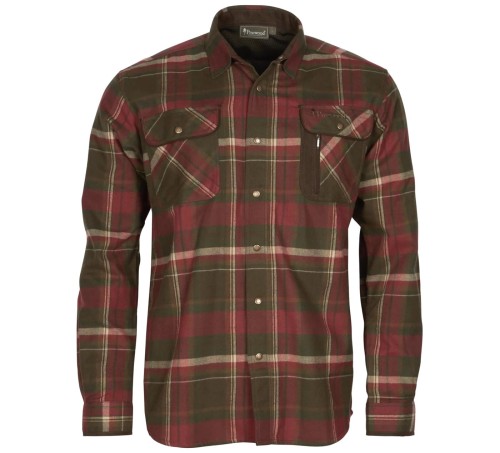 Koszula Pinewood Cornwall 9435 - Dark Green/Dark Copper