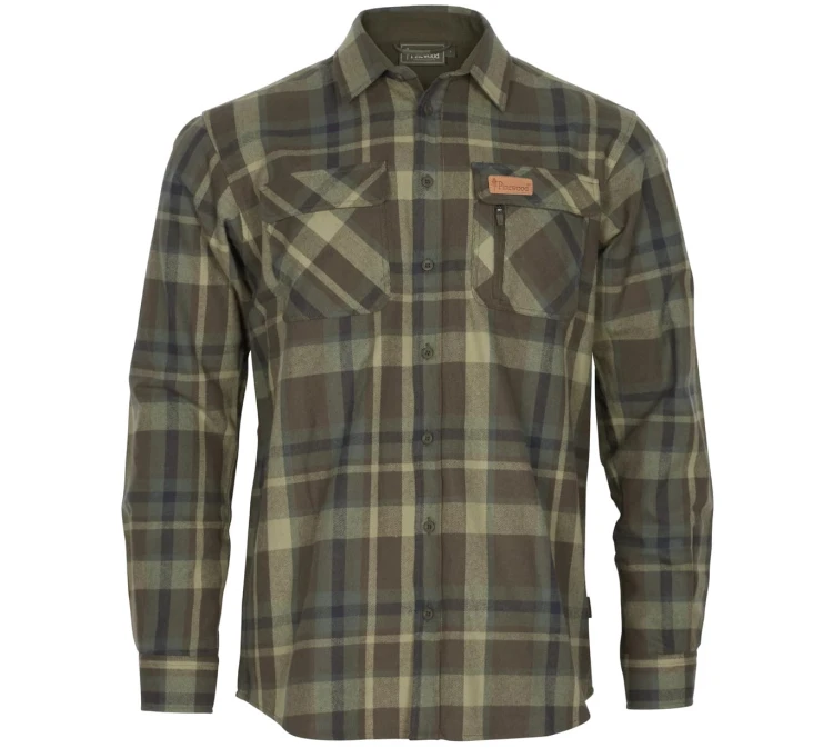 Koszula Pinewood Lappland Rough 5487 - Green/Brown