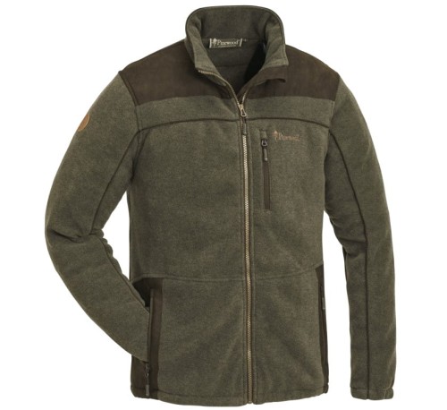 Kurtka Pinewood Prestwick Exclusive 5067 - Olive Melange/Suede Brown