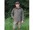 Kurtka Pinewood Prestwick Exclusive 5067 - Olive Melange/Suede Brown