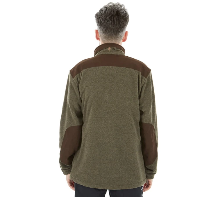 Kurtka Pinewood Prestwick Exclusive 5067 - Olive Melange/Suede Brown