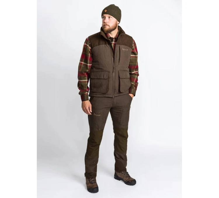Spodnie Pinewood Caribou Hunt 5985 - Suede Brown/Dark Olive