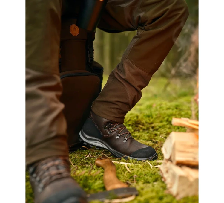 Spodnie Pinewood Caribou Hunt 5985 - Suede Brown/Dark Olive