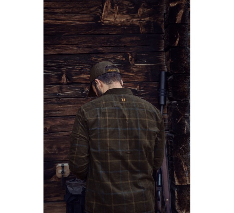 Härkila Kaldfjord Corduroy Check LS - Shadow Brown (4).jpg