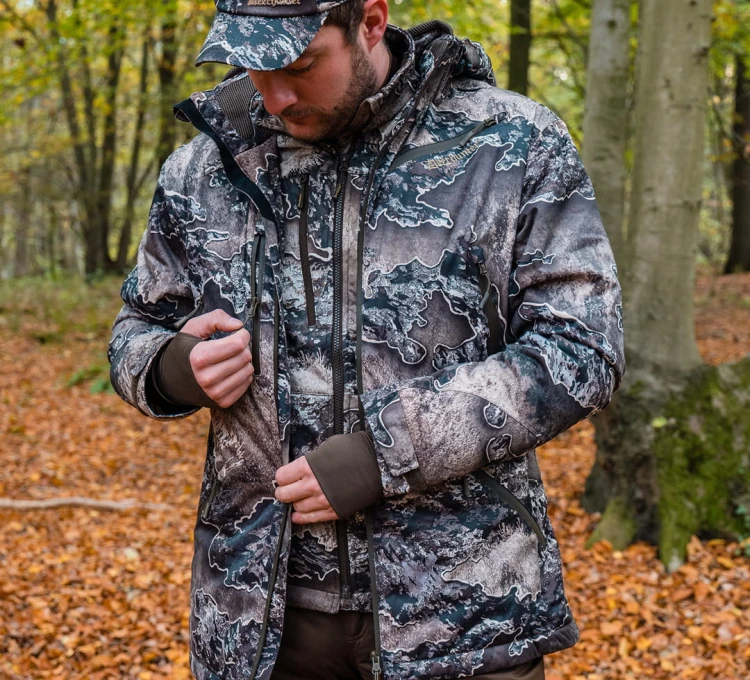 Spodnie Deerhunter Excape Winter 3952 - Art Green
