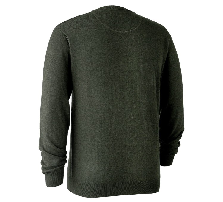 Deerhunter Brighton V-Neck 8831 - Green (2).jpg