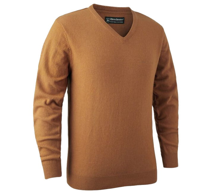 Sweter Deerhunter Brighton V-Neck 8831 - Yellow Melange