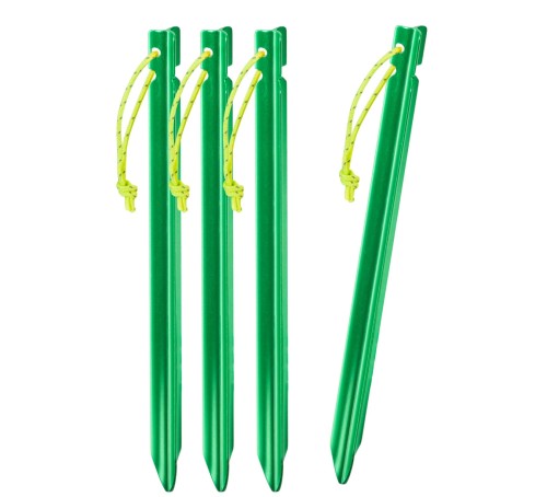 Aluminiowe śledzie do Tarpa Helikon - Zielony (PO-TST-AL-82)