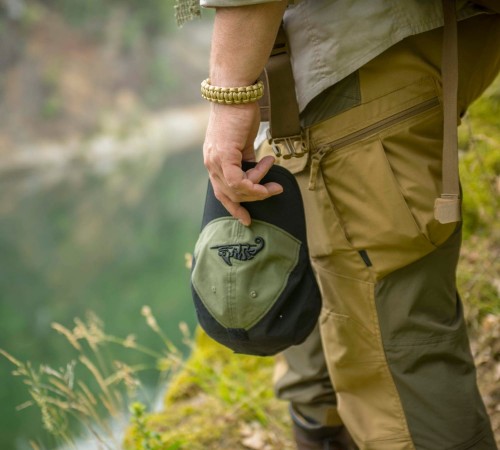 Bransoletka Helikon Paracord Survival - Olive Green (AC-SBR-NL-02)