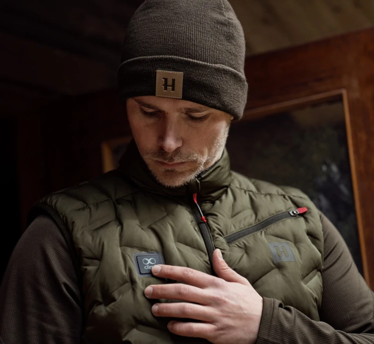 Kamizelka podgrzewana Härkila clim8 Insulated - Willow Green