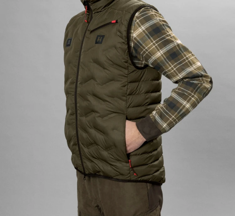 Kamizelka podgrzewana Härkila clim8 Insulated - Willow Green