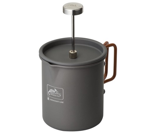 Kubek zaparzacz Helikon CAMP French Press - Szary (TK-FPC-AL-19)