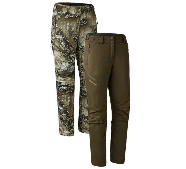 Spodnie damskie Deerhunter Lady Excape Winter 3652 - Art Green