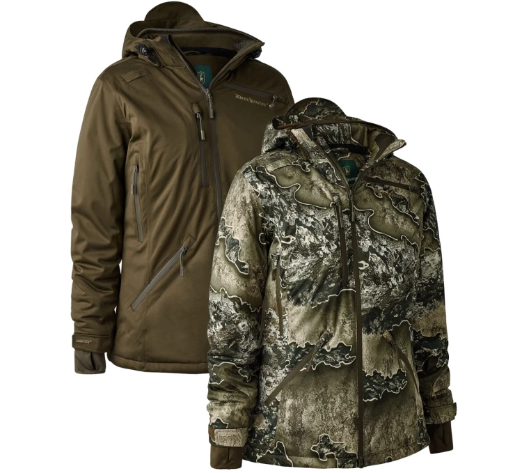 Kurtka damska Deerhunter Lady Excape Winter 5652 - Art Green