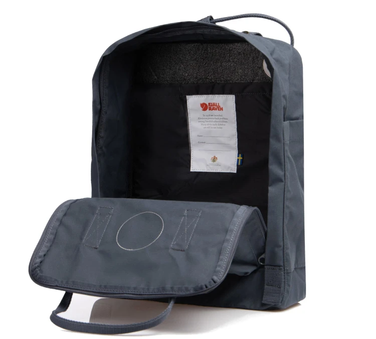 Plecak Fjällräven Kanken (16L) 23510 - Graphite (031)