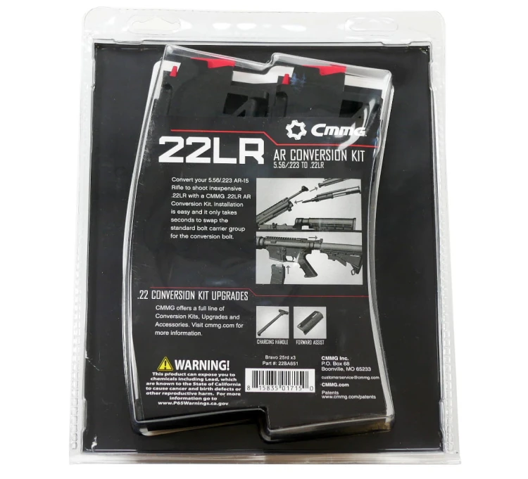 Konwersja CMMG Bravo do AR-15 na kal.22 LR