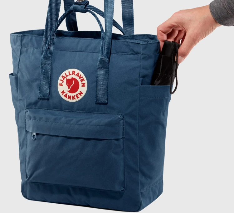 Plecak/torba Fjällräven Kanken Totepack (14L) 23710 - Black (550)