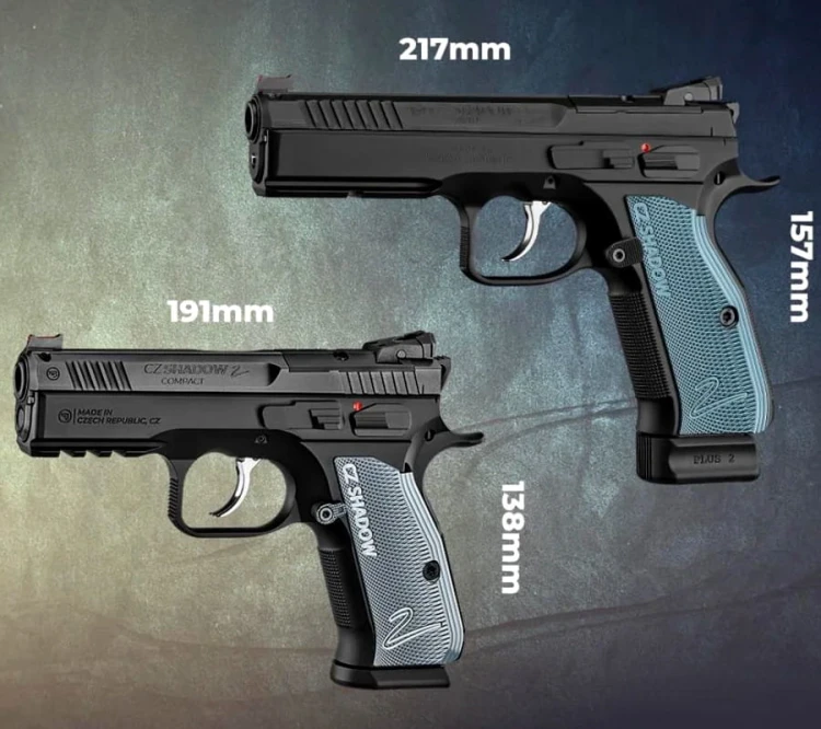 Pistolet CZ Shadow 2 Compact OR kal.9x19mm