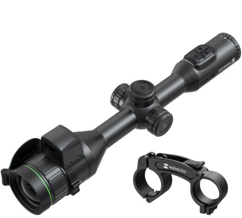 Celownik noktowizyjny HIKMICRO Alpex 4K LRF A50EL z uchwytem pod IR