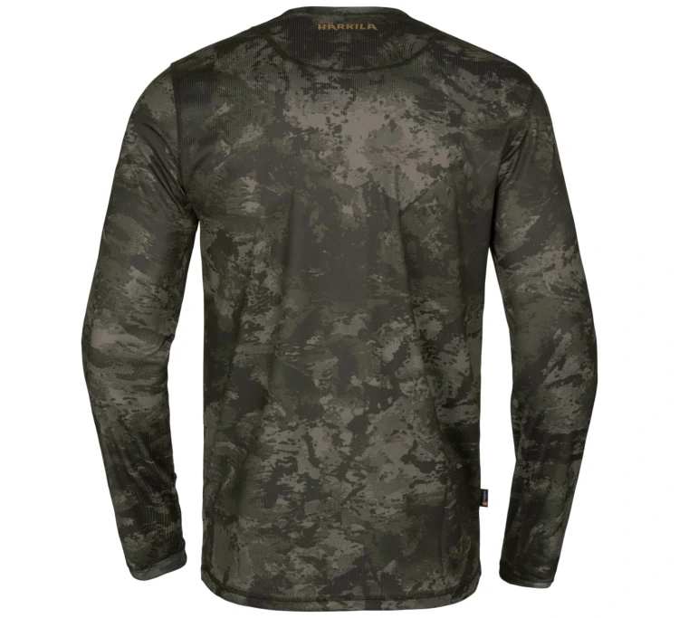 Koszulka Härkila NOCTYX L/S - AXIS MSP®Black Camo/Black