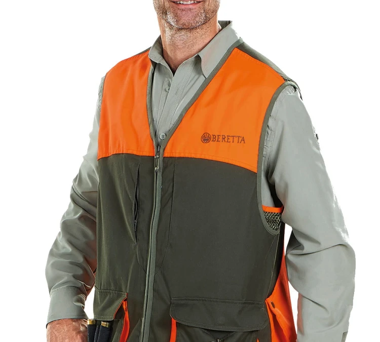 Kamizelka strzelecka Beretta European Upland GU502 - Green/Orange