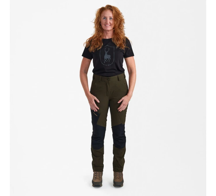 Spodnie damskie Deerhunter Lady Northward 3120 - Bark Green/Black