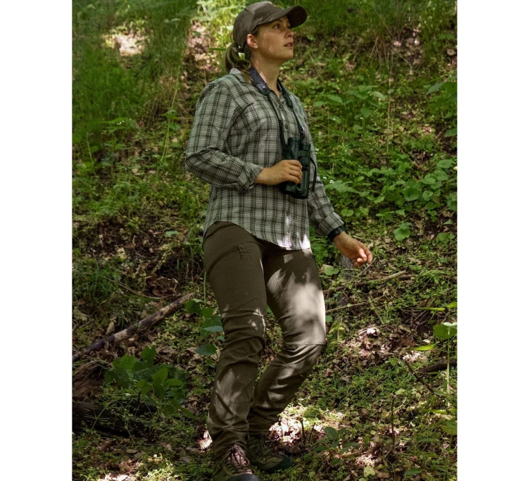 Spodnie damskie Seeland Larch Stretch - Grizzly Brown/Duffel Green