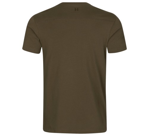 Koszulka Härkila Logo S/S - Willow Green