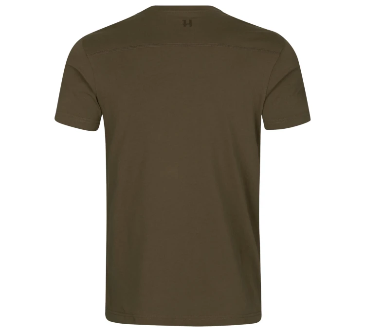 Koszulka Härkila Logo S/S - Willow Green