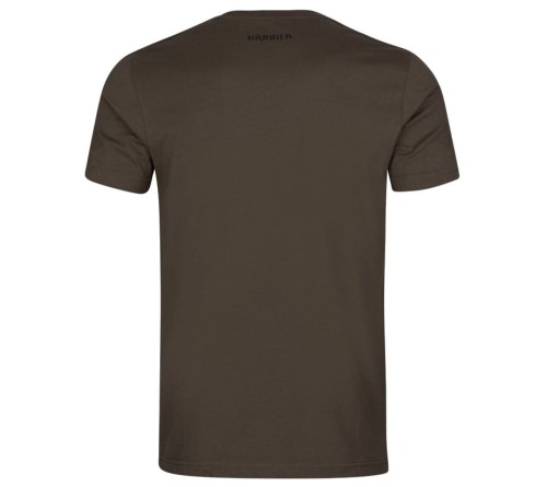 Koszulka Härkila Gorm S/S - Shadow Brown