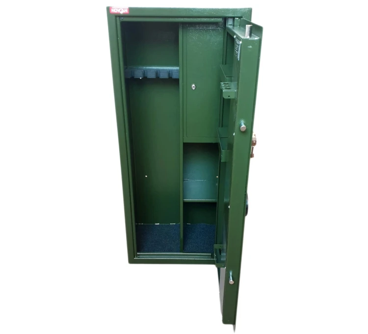Szafa na broń długą (4 szt.) NOVCAN G-3/S1/4-350 (RAL 6007) - klasa S1