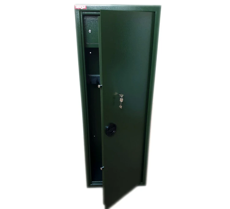 Szafa na broń długą (8 szt.) NOVCAN G-3/S1/8-350 (RAL 6007) - klasa S1