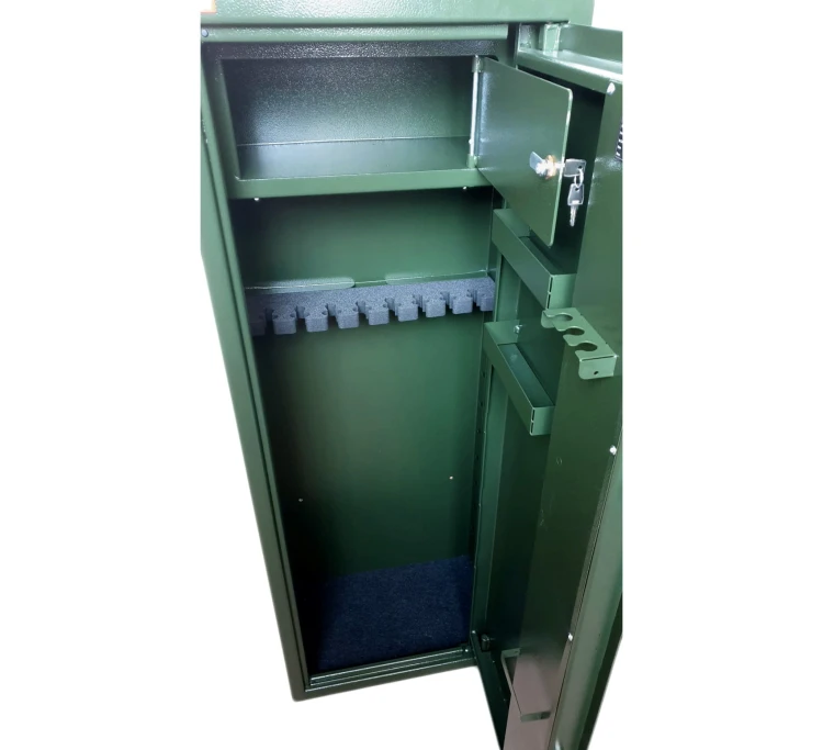 Szafa na broń długą (8 szt.) NOVCAN G-3/S1/8-350 (RAL 6007) - klasa S1