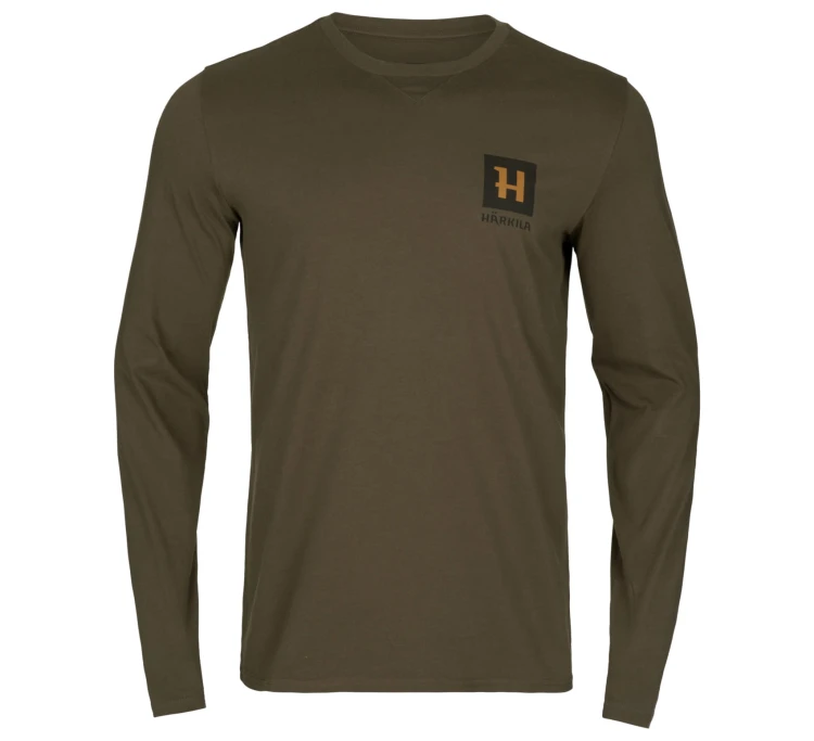 Koszulka Härkila Gorm L/S - Willow Green