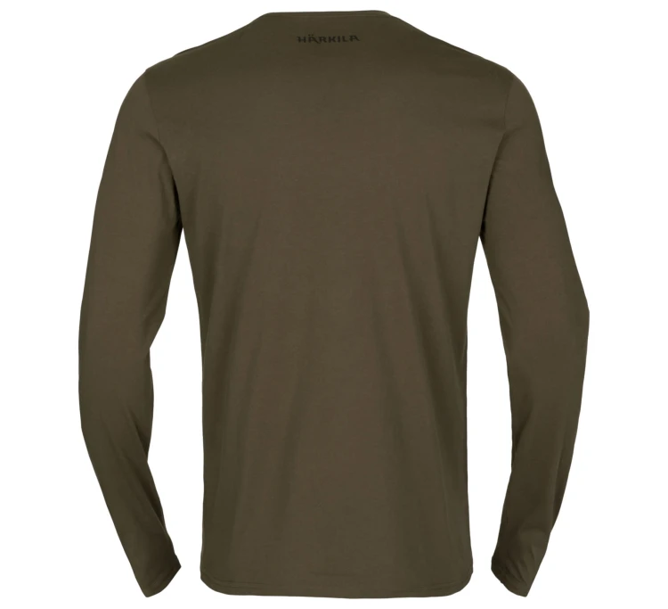 Koszulka Härkila Gorm L/S - Willow Green