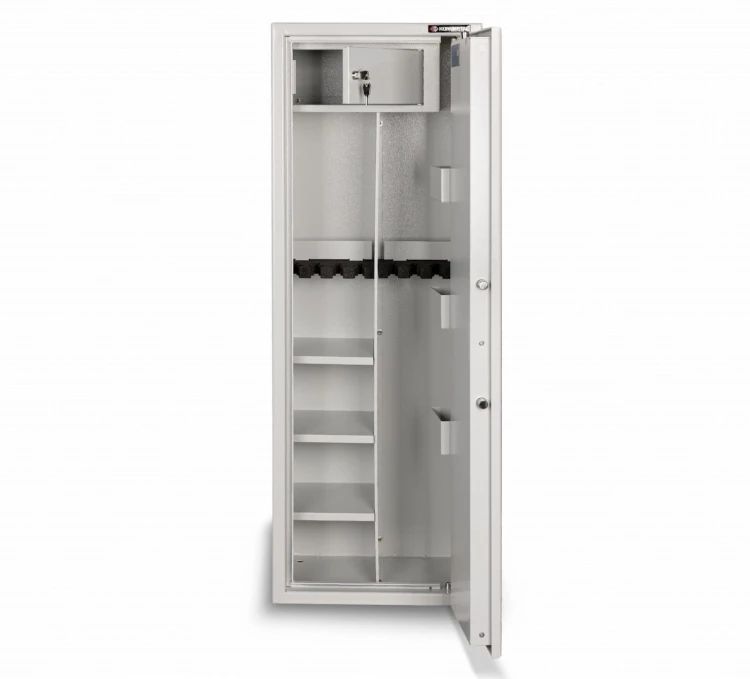 Szafa Konsmetal (4+4 szt.) MLB150D (RAL 7035) - klasa S1 + zamek elektroniczny kl. A