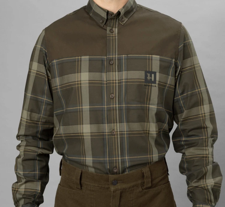 Koszula Härkila Anker L/S - Willow Green