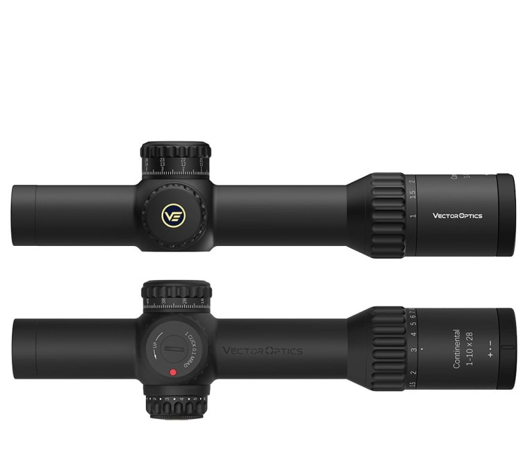 Luneta Vector Optics Continental x10 1-10x28 ED VET-RAR2 (FFP) - SCFF-62