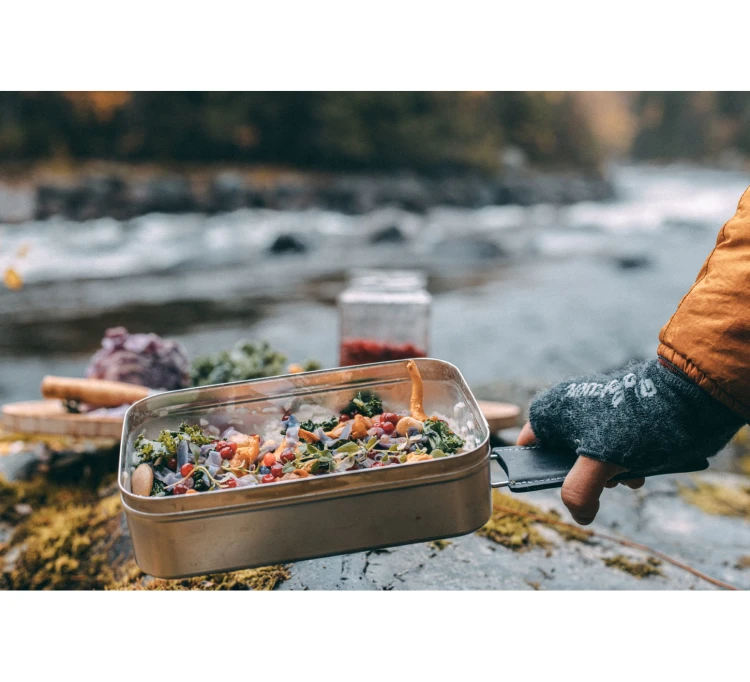 Menażka turystyczna Trangia Mess Tin Large Red Handle (500309)