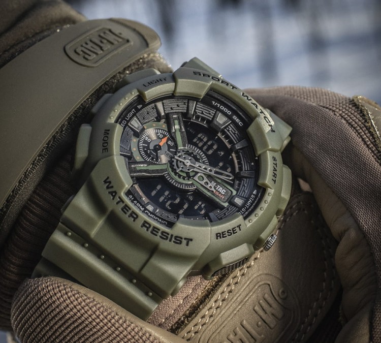 M-TAC zegarek sportowy - Olive (6).jpg